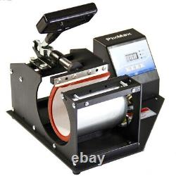 Machine de traçage à chaud 5 en 1 avec imprimante de sublimation et découpe de vinyle de 28 pouces.