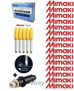 Pièces D'imprimante Mimaki Plottes De Découpe De Vinyle Cutter Blade 30 45 60 Deg 5pcs