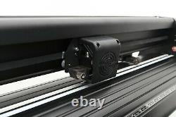 Plotter De Décupe Vinyle Machine Coupe Noire Avec Logiciel 3 Lames 720mm