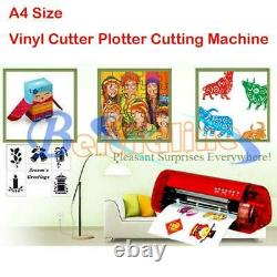 Pro Cutok A4 Size Mini Vinyl Cutter Plotter Machine Avec Fonction Contour Cut