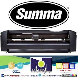 Summa 24 (61 Cms) Coupeur De Vinyle / Traceur, Sign Cutting Machine Withsoftware