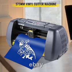 Vevor 14 Cutter De Vinyle Plotter 375mm Enseigne Machine De Coupe Avec Papier De Vinyle