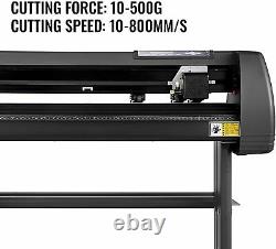 Vevor 28 Ligne Gratuit 720mm Imprimante Vinyle Cutting Plotter Sturdy Floor Stand Nouveau