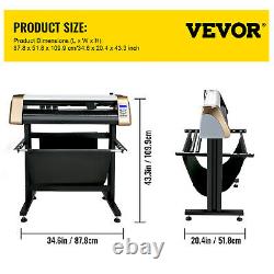 Vevor Vinyl Cutter Machine Cutting Plotter 720mm Plotter Printer Vinyl Cutting