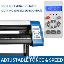 Vinyle Cutter Plotter Cutting Machine 14/28/34/53 Pouces Software Usb Port Craft