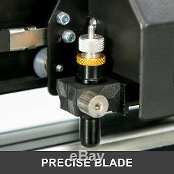 Vinyle Cutter Traceur Coupe 14 Autocollant De Signe Faire 3 Print Blades Usb