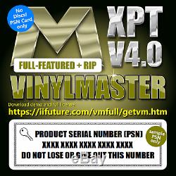 Vinyle Imprimable Cutter Traceur Vinylmaster Xpt Logiciel Rip Print & Cut + Impression